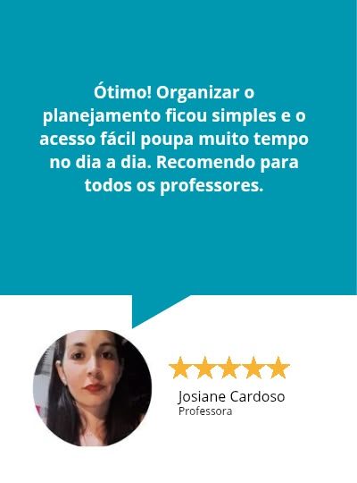 Depoimento de Josiane Cardoso, Professora